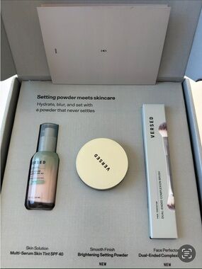 Versed skin tint and setting powder set